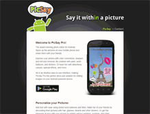 Tablet Screenshot of picsay.com
